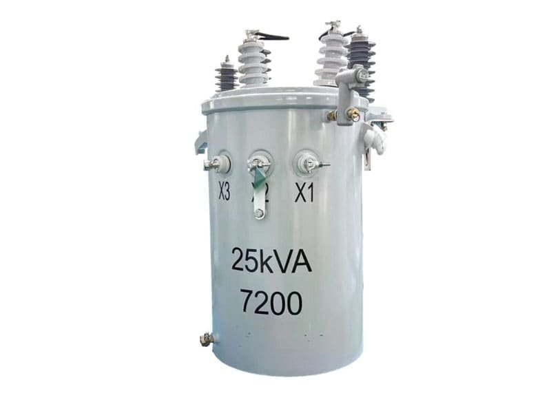 Single Phase Pole Mounted Oil Type Distribution Transformer