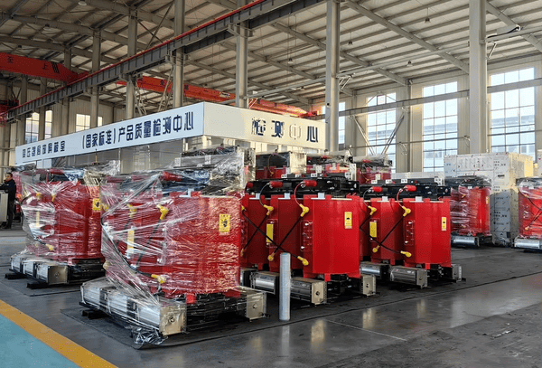 Dry-Type Transformers Ready for Factory Testing