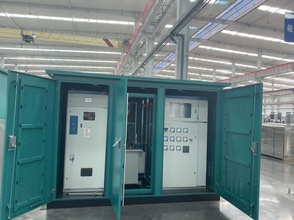 HV/LV compartment layout