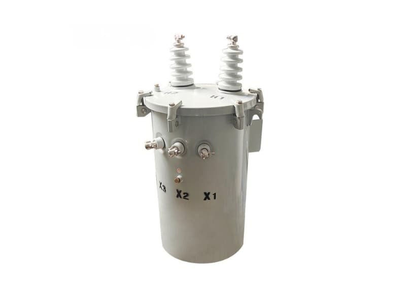 Overhead Single-Phase Pole-Mounted Distribution Transformer